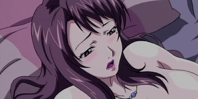 Hentai MILF finds her stepson jacking off over her panties