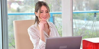 Home Office Anal Intercourse for Rebecca Volpetti GP1892