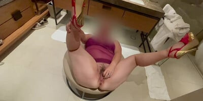 Hot and Chubby Wife fucked in bathroom