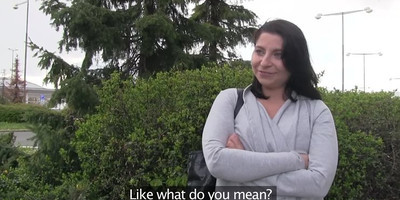 Hot Babe Sucks and Fucks for Cash