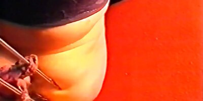 hot Burning nail cunt piercing