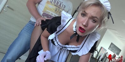 House Cleaner Maid Gets Pounded Hard