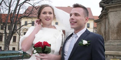 HUNT4K. Attractive Czech bride spends first night with rich stranger