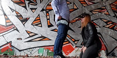 I fuck him in an abandoned factory looking at from passing trains (pegging)