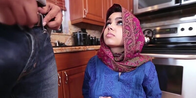 In Cream Filled Middle Eastern Cutie With Ada Sanchez