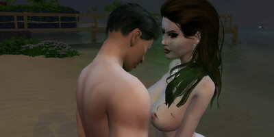 Indian actress Aunty Rekha with Shahrukh - sexy song