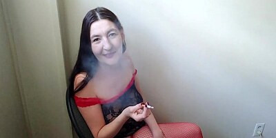 Inhale 01 Gypsy Dolores First Attempt On Making A Smoking Fetish Video