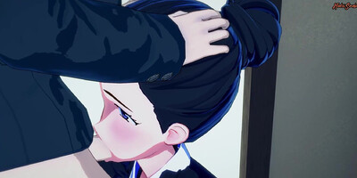 Isabella deepthroats cock and swallows cum. Neverland Hentai