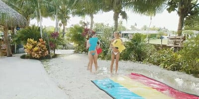 Johnnys hot fucking with Alicia, Isabel and Payton