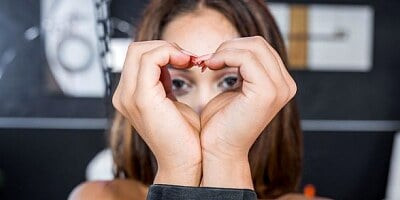 Long-haired chick Ginebra Bellucci adores interracial sex