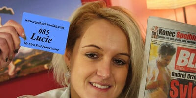 Lucie & Patrick in Lucie's Very First Casting - Porncz