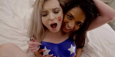 Memorial Day Threeway When Step Brothers Caught Spying