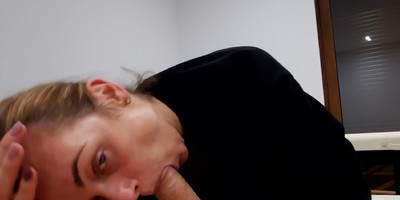 Messy Blowjob Deepthroat Oral Creampie Cum Swallow