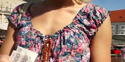 MILF darling is offered some money in exchange for banging