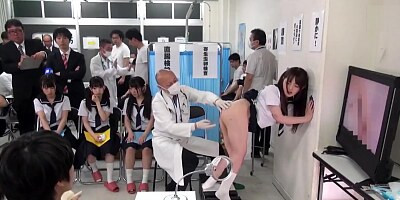 (Misaka Ria) Shame New Student Growth Health Check (Misaka Ria) EditReUploa