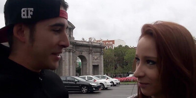 Monica Neni is crazy for public sex around Madrid
