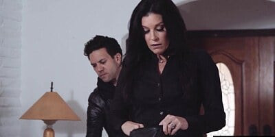 Movie milf doggystyled before getting cum sprayed