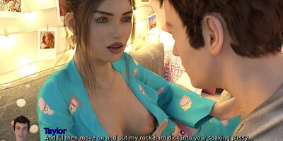 My Sister, My Roommate - Molly Fucked Hard in Her Room