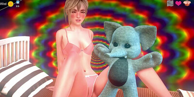 Mythic Manor V0.17 - Imaginary sex with stuffed animal (10)