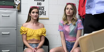 Nadia and Kyler try to get on the loss prevention offic