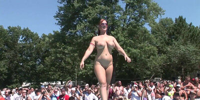 Naked Girl Parade - Outdoor Erotic Show