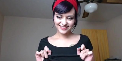 NASTY Cam Girl Deepthroat WHOLE Inch Dildo