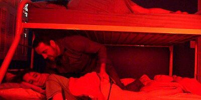 Naughty girl does fantastic blowjob and swallows stepfather's cum