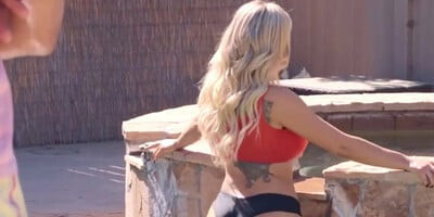 olivia austin ricky johnson poolside fucking step mom big a