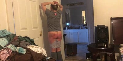 Otk spanking and long tearful corner time for naughty lady