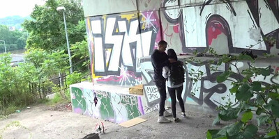 Outdoor quickie with Muslim wife