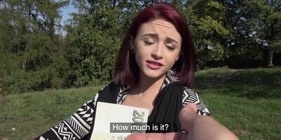 Outdoor sex with naughty barely legal teen Lola Fae