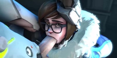 Overwatch intimacy with Dva double penetration