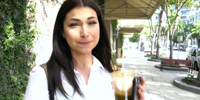 Pilates Instructor Fucks in Alley