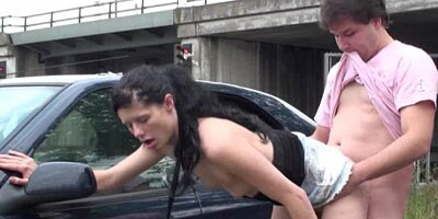 PUBLICBANGING - Public - public sex by a barge canal