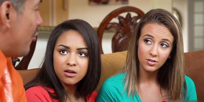 Raunchy daughter mating and swap