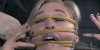 Raunchy porn star bdsm and ejaculation