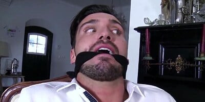 Ravishing Latin lady with tan lines got fucked in front of her partner and liked it