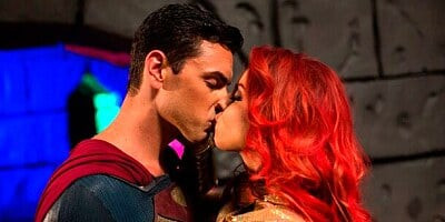 Redhead sex doll Britney Amber is sucking a dick on the knees