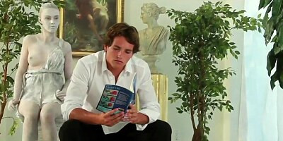 Revived statue - Marie McCray and Tyler Nixon