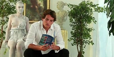 Revived statue - Marie McCray and Tyler Nixon