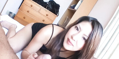 Saya Shows Her Blowjob Skills As - More at Slurpjp.com