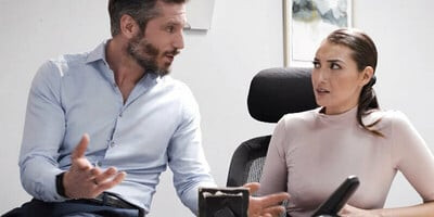 Secretary MILF Bella Rolland tried to stay professional