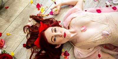 Sensual high-heeled chick Penny Lay likes his huge dick so much