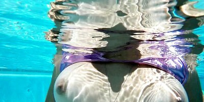 Sensual young babe Gia Derza shows her skills in POV angle