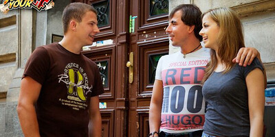 Sex for cash turns shy girl into a slut