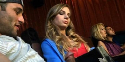 Sex in the dark theater