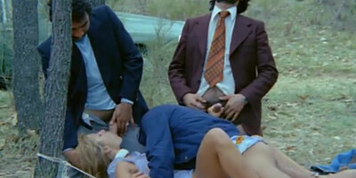 Sexy chicks from the the 70 Brigitte Lahaie and Erica Cool in "cathy fille soumise"