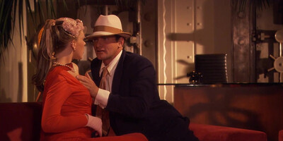 Sexy vintage babe moans while riding big dick on the sofa