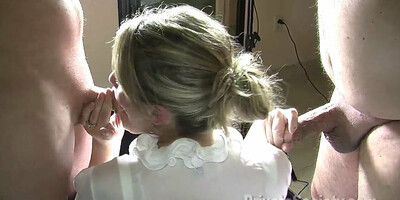 Shared Wife's First Threesome