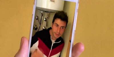 She just could not wait for our newlyweds cam diary